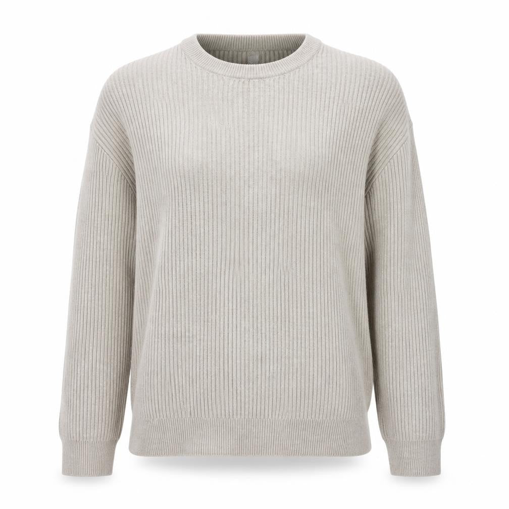 Front view of Gilly Hicks Women's Beige XL jumper