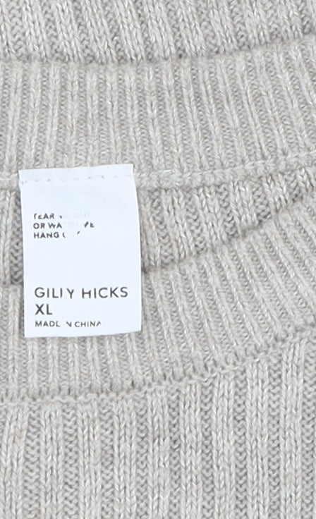 Gilly Hicks Women's Beige XL Pullover Jumper