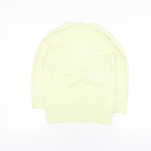 Oasis Women's Ivory V-Neck Cardigan Size 14