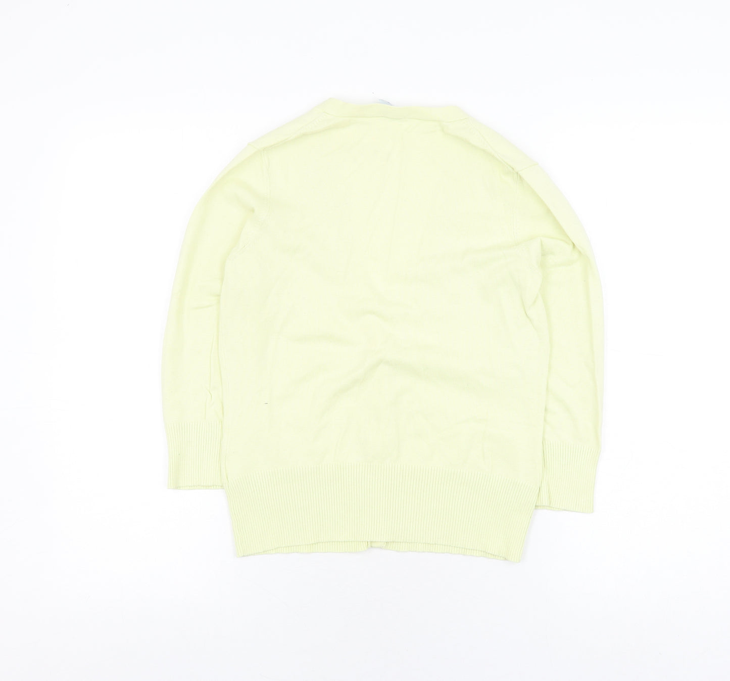 Oasis Women's Ivory V-Neck Cardigan Size 14