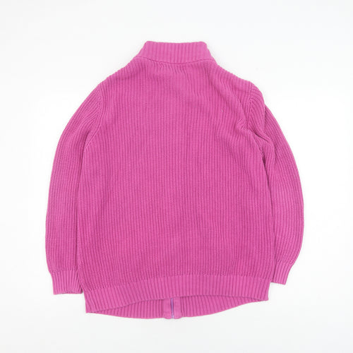 ISLE Women's Pink XL Full Zip Jumper