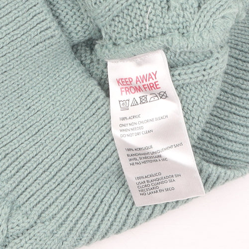 iets frans Women's Green Cable Knit Vest, Size S