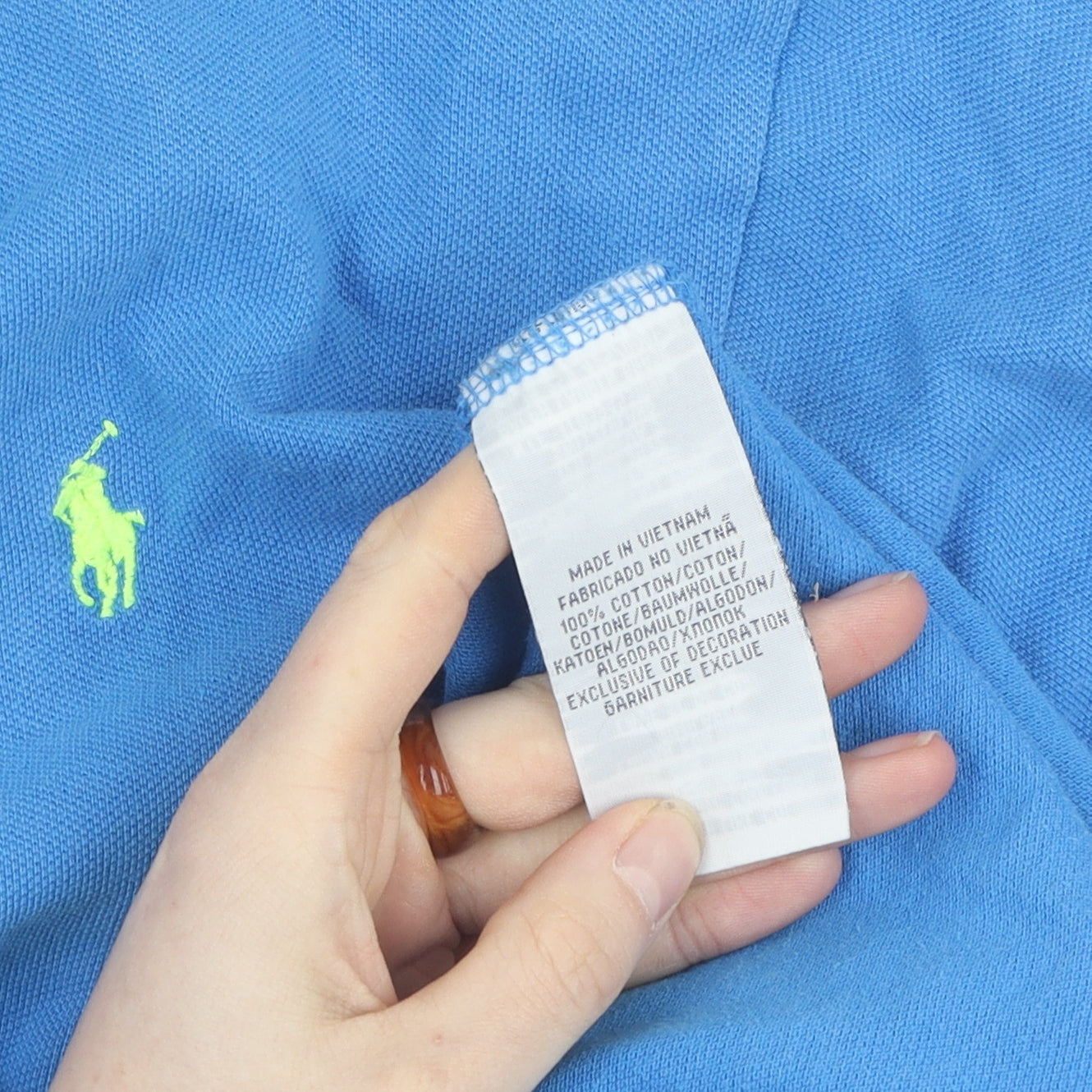 Ralph Lauren Men's Blue XL Polo Shirt