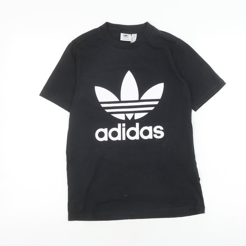 Adidas Men's Black XS Logo T-Shirt
