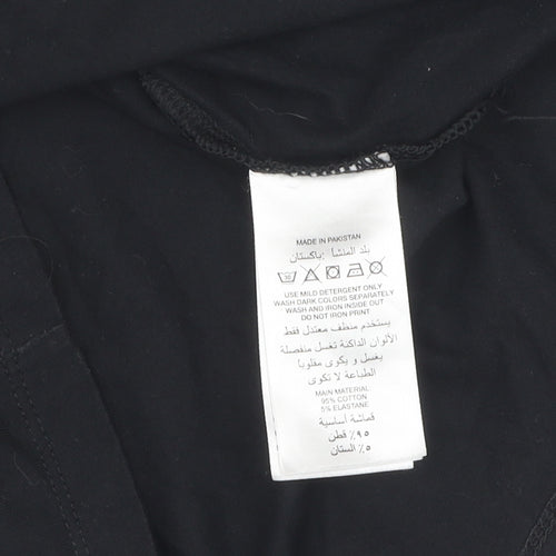 Adidas Men's Black XS Logo T-Shirt