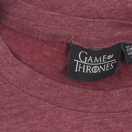 Atmosphere Red Game of Thrones T-Shirt, Size 12, Unisex