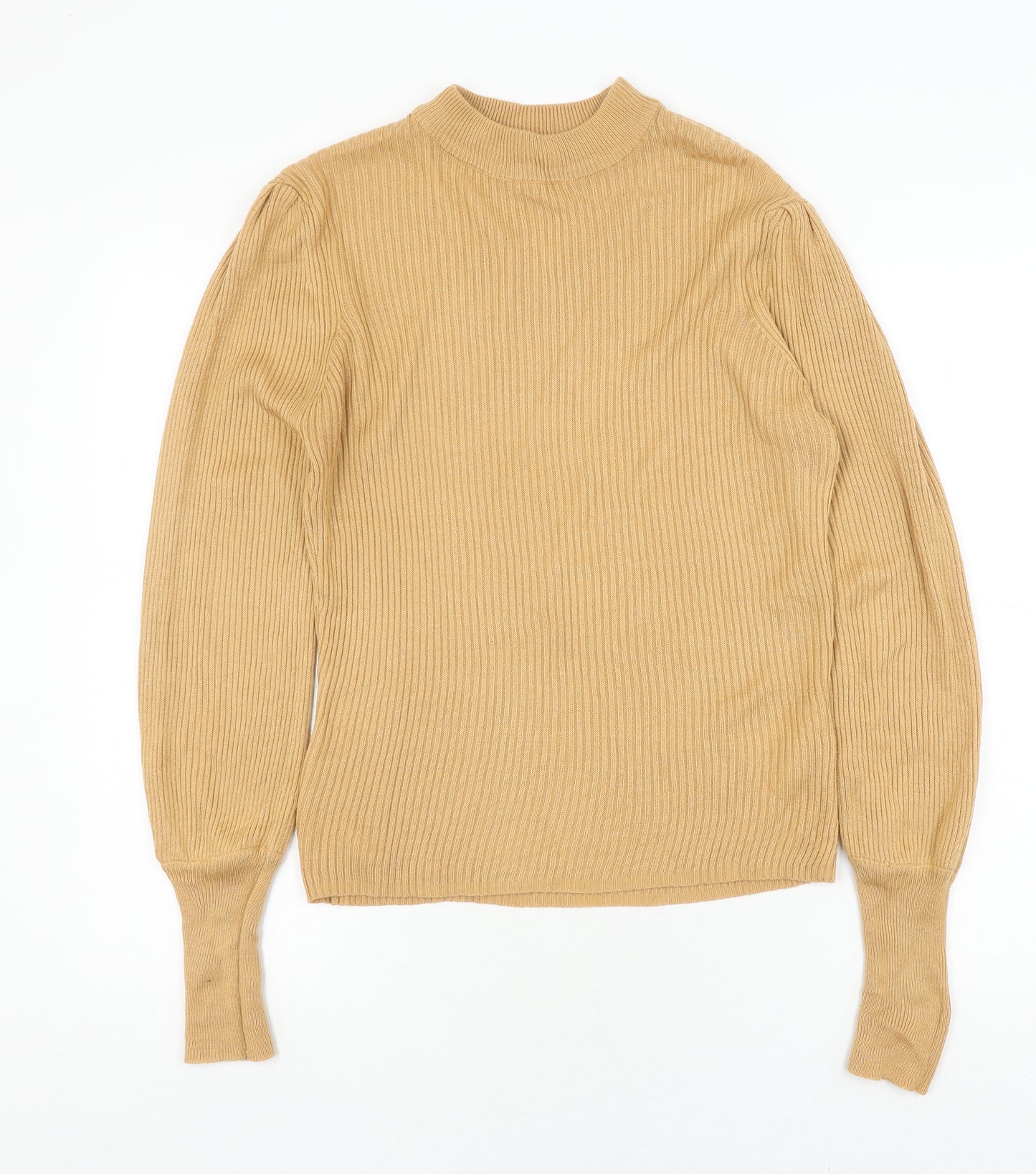 Brave Soul Women's Beige Pullover Jumper L