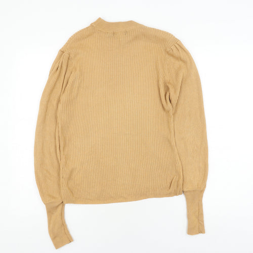 Brave Soul Women's Beige Pullover Jumper L