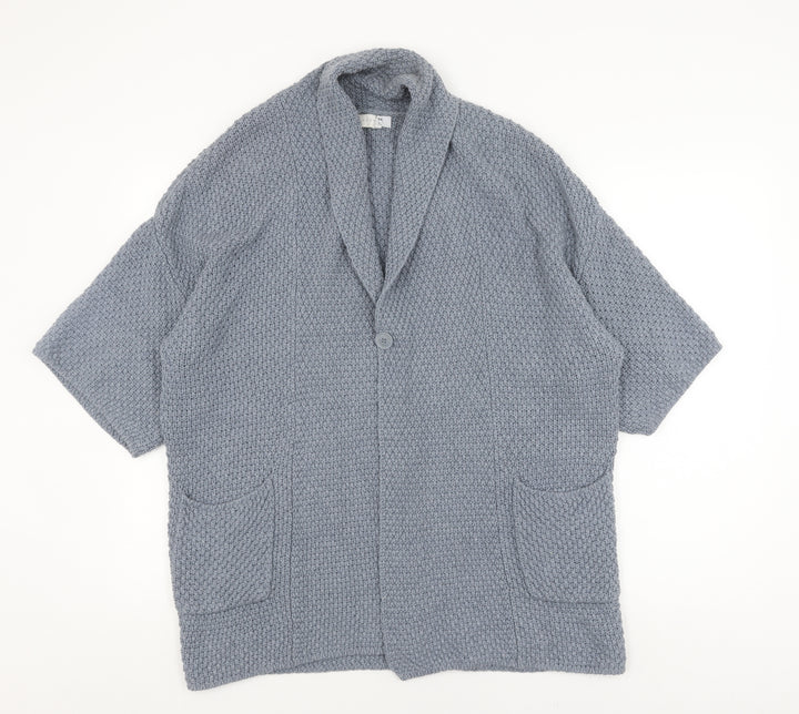Poetry Women Grey XS Cardigan with Pockets