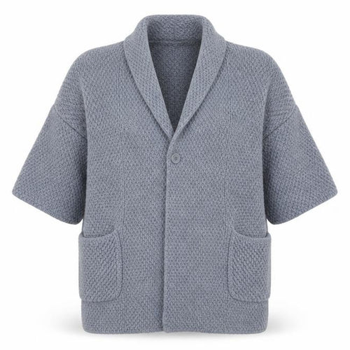 Poetry Women Grey XS Cardigan with Pockets