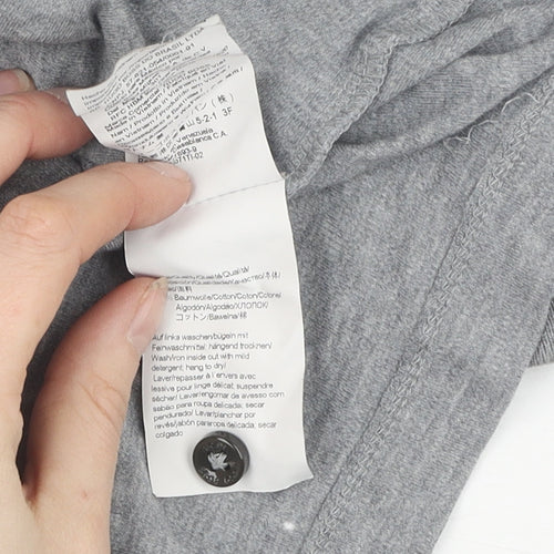 Hugo Boss Men's Grey Pullover Jumper, L, Classic Style