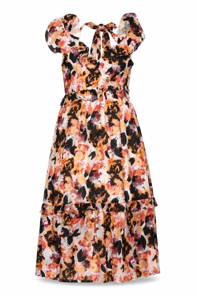 Front view of Marks & Spencer Women's Multicoloured Dress, size 12