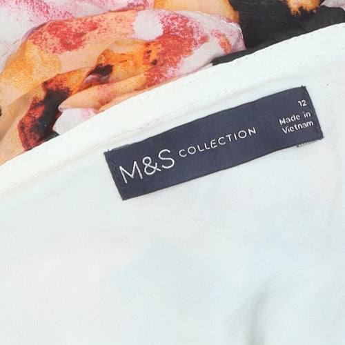 Marks and Spencer Women's Multicoloured Dress, Size 12