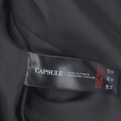 Capsule Women's Black Blazer, Size 14, Tailored Business Wear