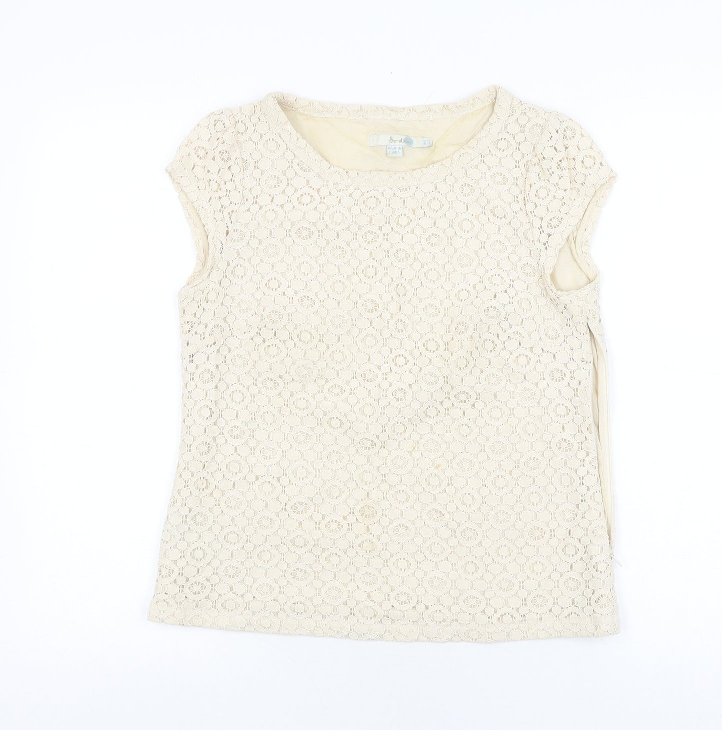 Boden Women's Ivory Camisole Blouse Size 8