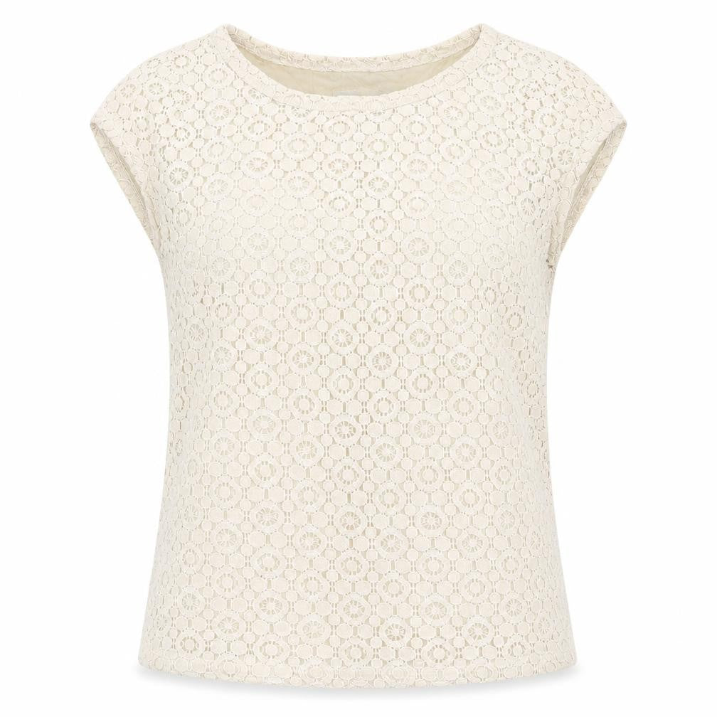 Front view of Boden Women's Ivory Camisole Blouse, size 8