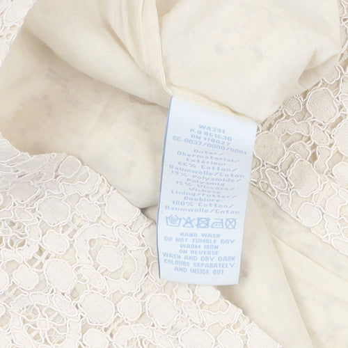 Boden Women's Ivory Camisole Blouse Size 8