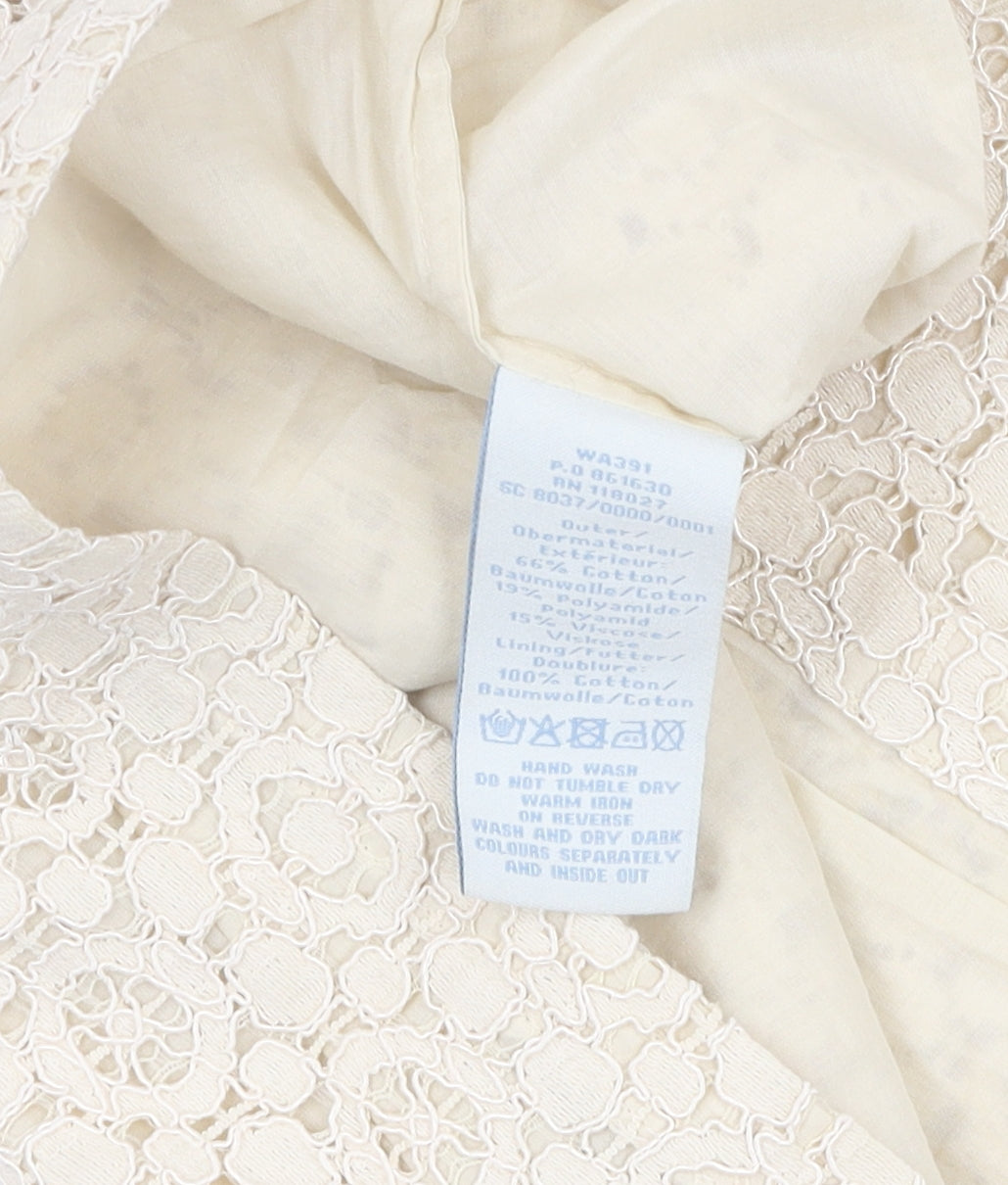 Boden Women's Ivory Camisole Blouse Size 8