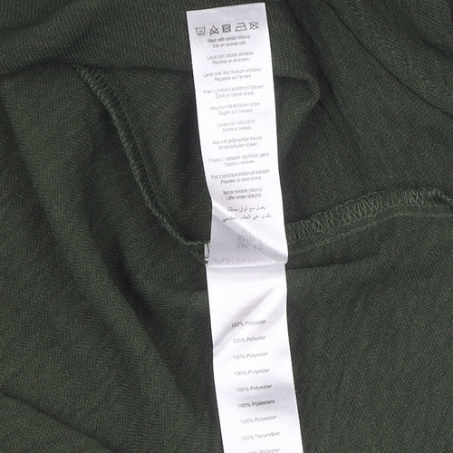 Apricot Women's Green Button-Up Balloon Sleeve Shirt