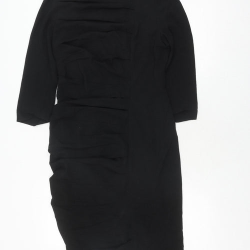 Escada Women's Black Sheath Dress Size 10