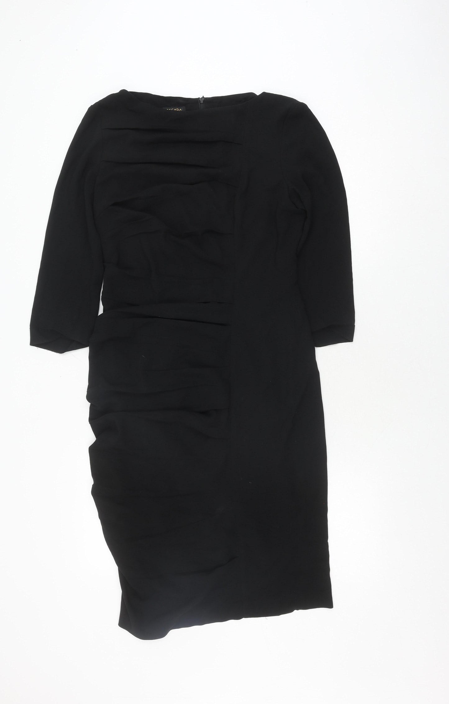 Escada Women's Black Sheath Dress Size 10