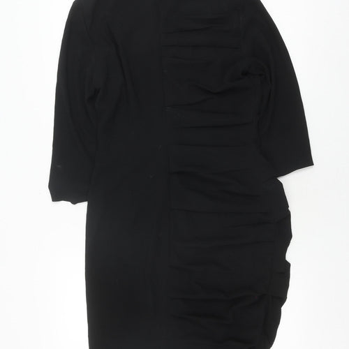 Escada Women's Black Sheath Dress Size 10