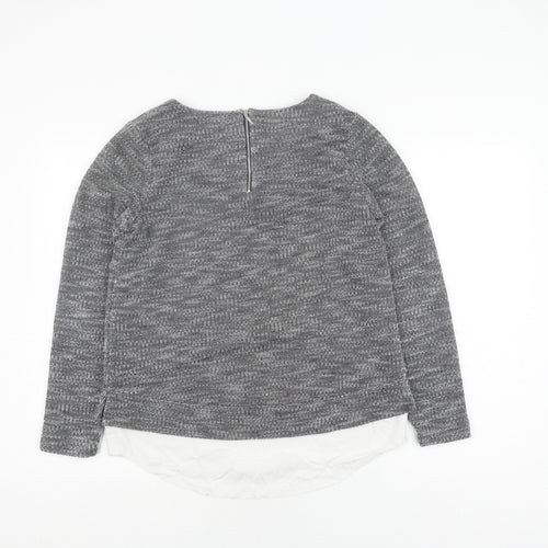 Alice Collins Women's Grey Pullover Jumper Size 12