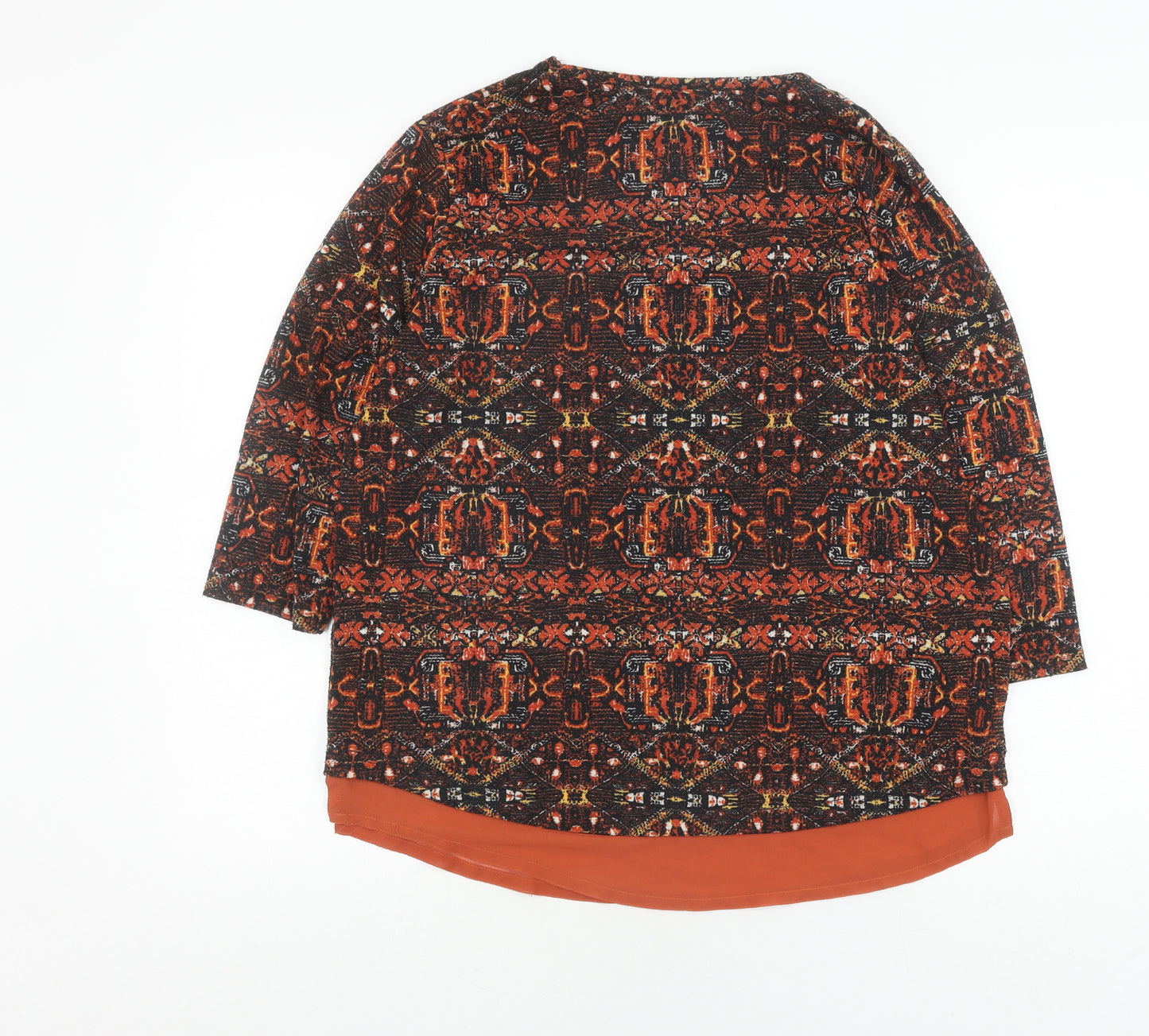 Isle Collection Women's Multicolour Geometric Jumper M