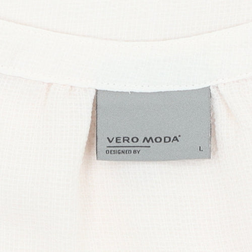 Vero Moda Women's Ivory L Basic Tank Top