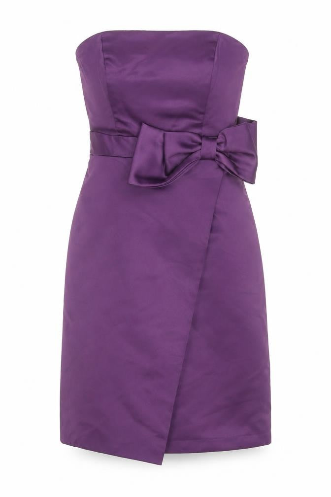 Cynthia Rowley Women's Purple Sheath Dress Size 6