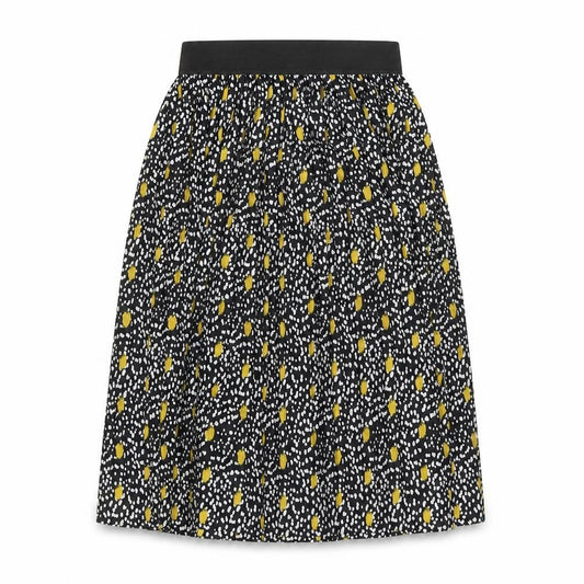 Front view of Jacqueline de Yong Women's Multicoloured XS Pleated Skirt