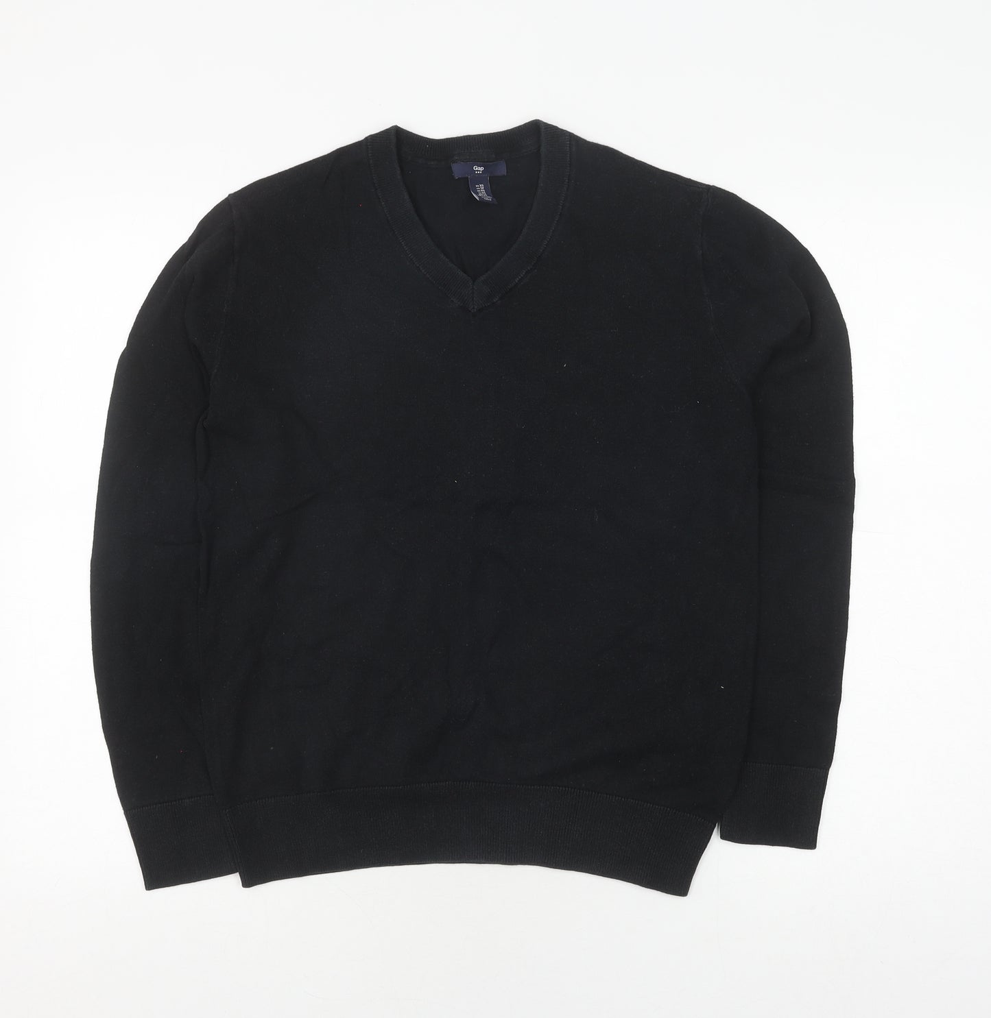 Gap Women's Black XS V-Neck Pullover Jumper