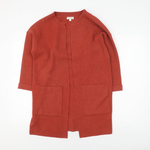 Monsoon Women's Red Coatigan - Size S, Mid-Length