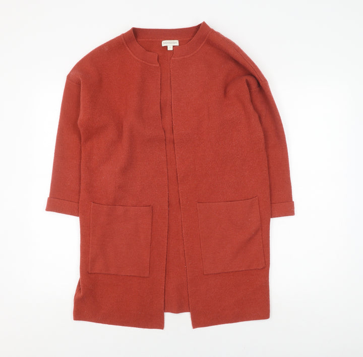 Monsoon Women's Red Coatigan - Size S, Mid-Length