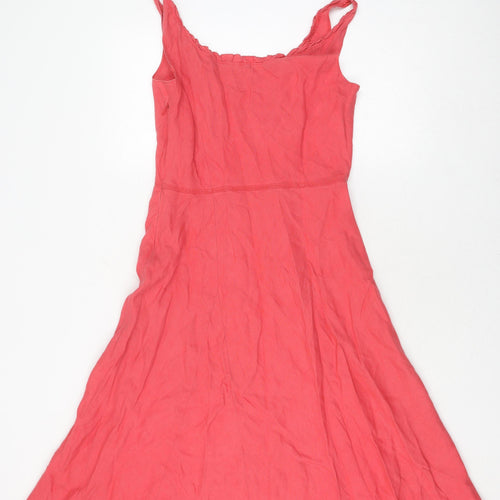 United Colors of Benetton Pink Slip Dress, M, Casual Summer