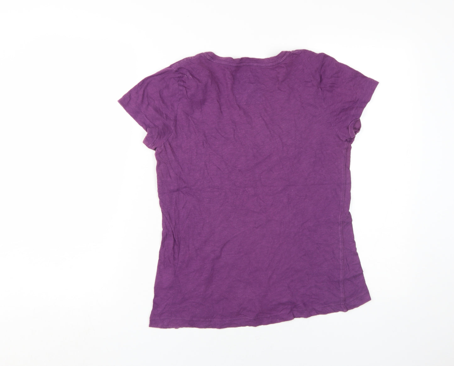Levi's Women's Purple Crew Neck T-Shirt L
