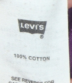 Levi's Women's Purple Crew Neck T-Shirt L