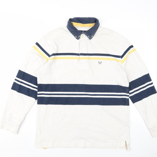 Crew Clothing Co. Men's Multicoloured Medium Polo