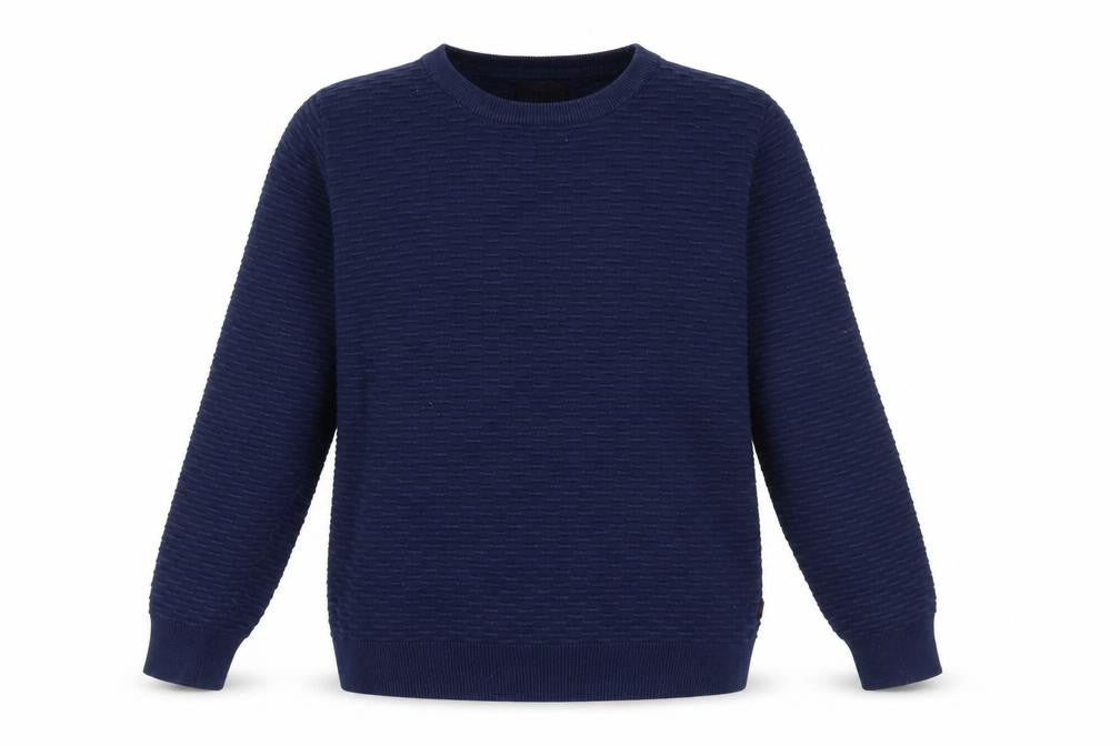 Tiffosi Boys Navy Blue Crew Neck Jumper, Size 13-14