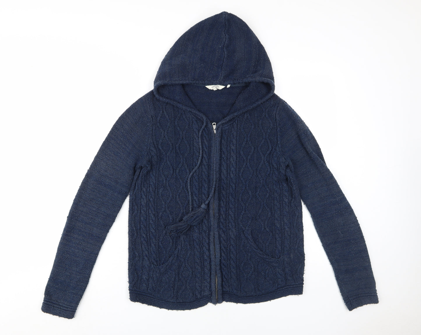 FatFace Women's Blue Full Zip Hoodie Size 12