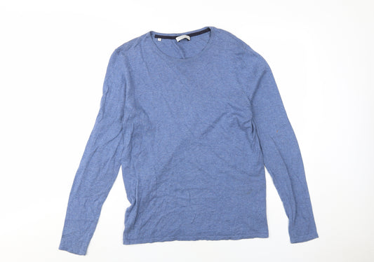 Selected Homme Men's Blue Pullover Jumper Size S