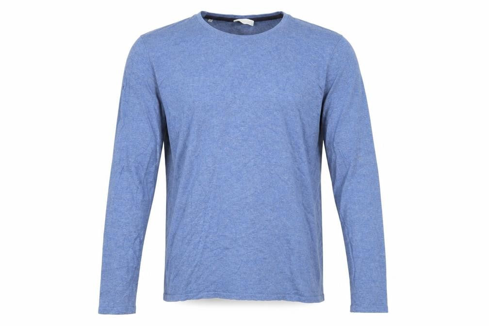 Front view of Selected Homme Men's Blue jumper, size S