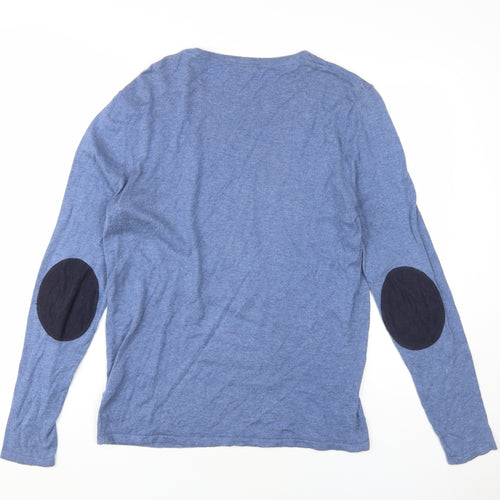 Selected Homme Men's Blue Pullover Jumper Size S