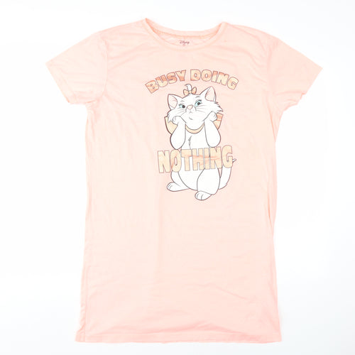 Disney Women's Pink Cartoon Nightshirt Size 12-14
