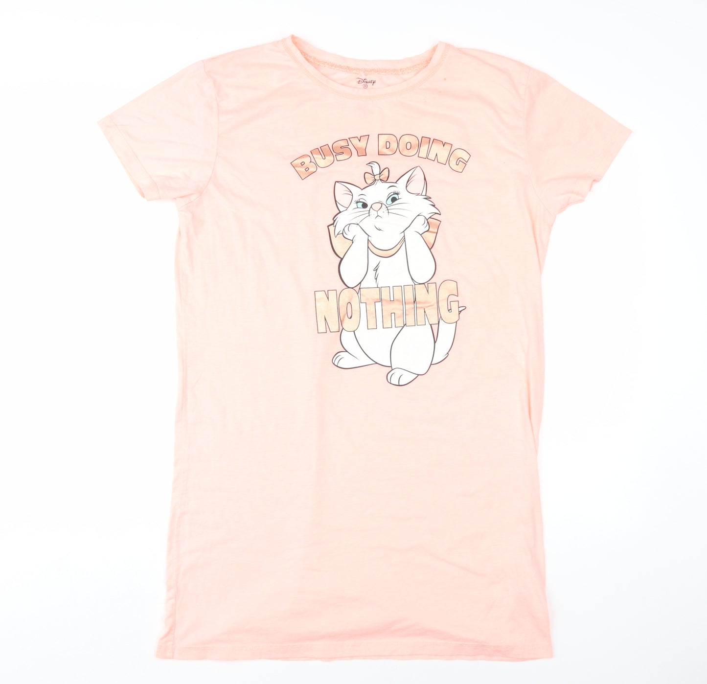Disney Women's Pink Cartoon Nightshirt Size 12-14