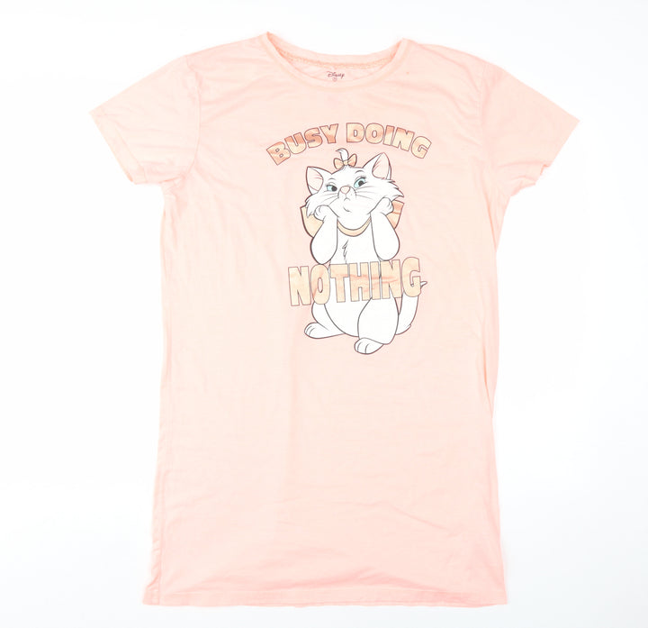 Disney Women's Pink Cartoon Nightshirt Size 12-14