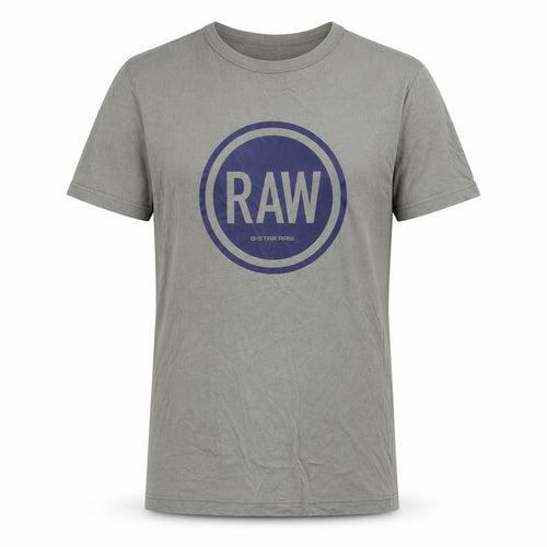 G-Star Raw Men's Grey S Short Sleeve Crew Neck T-Shirt