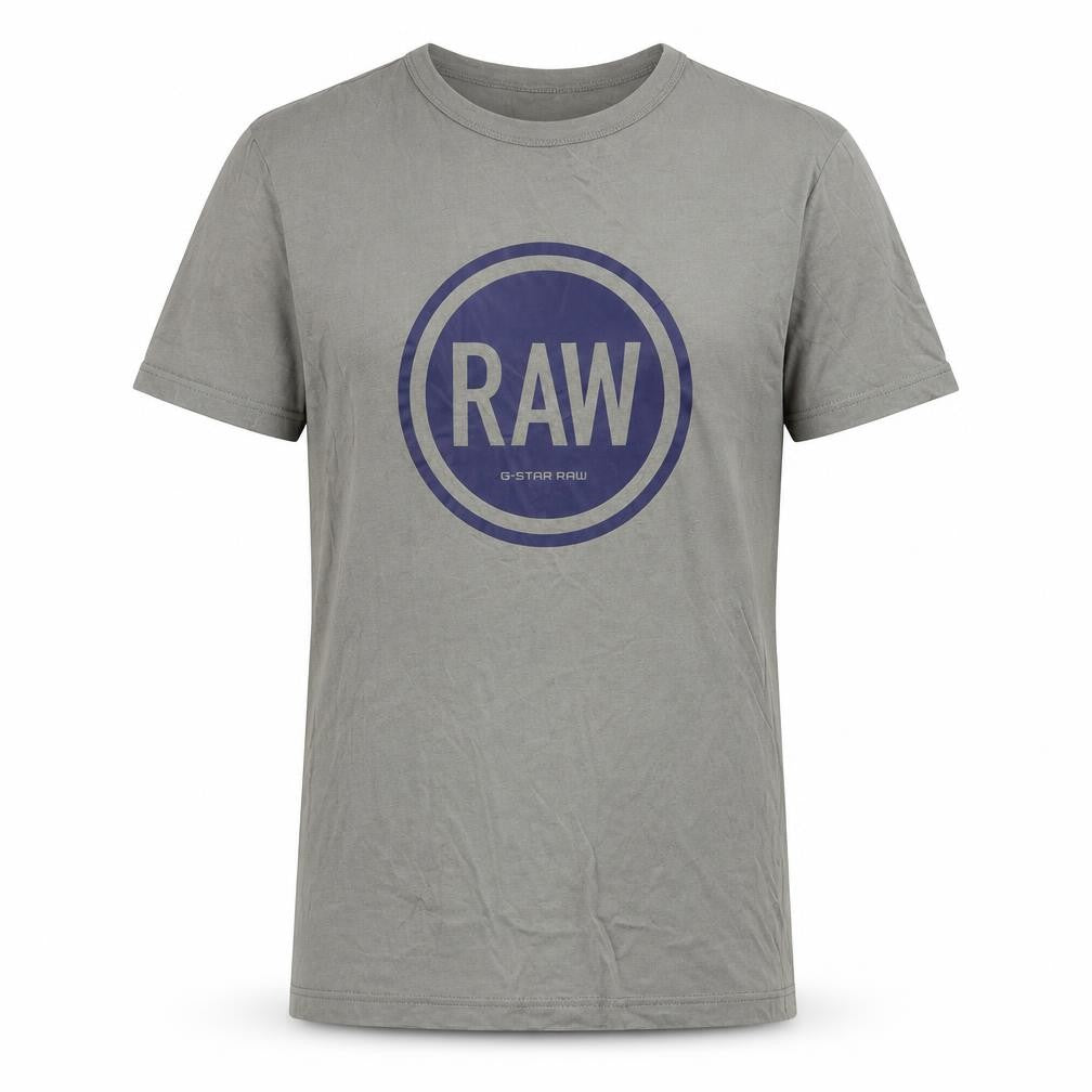 G-Star Raw Men's Grey S Short Sleeve Crew Neck T-Shirt
