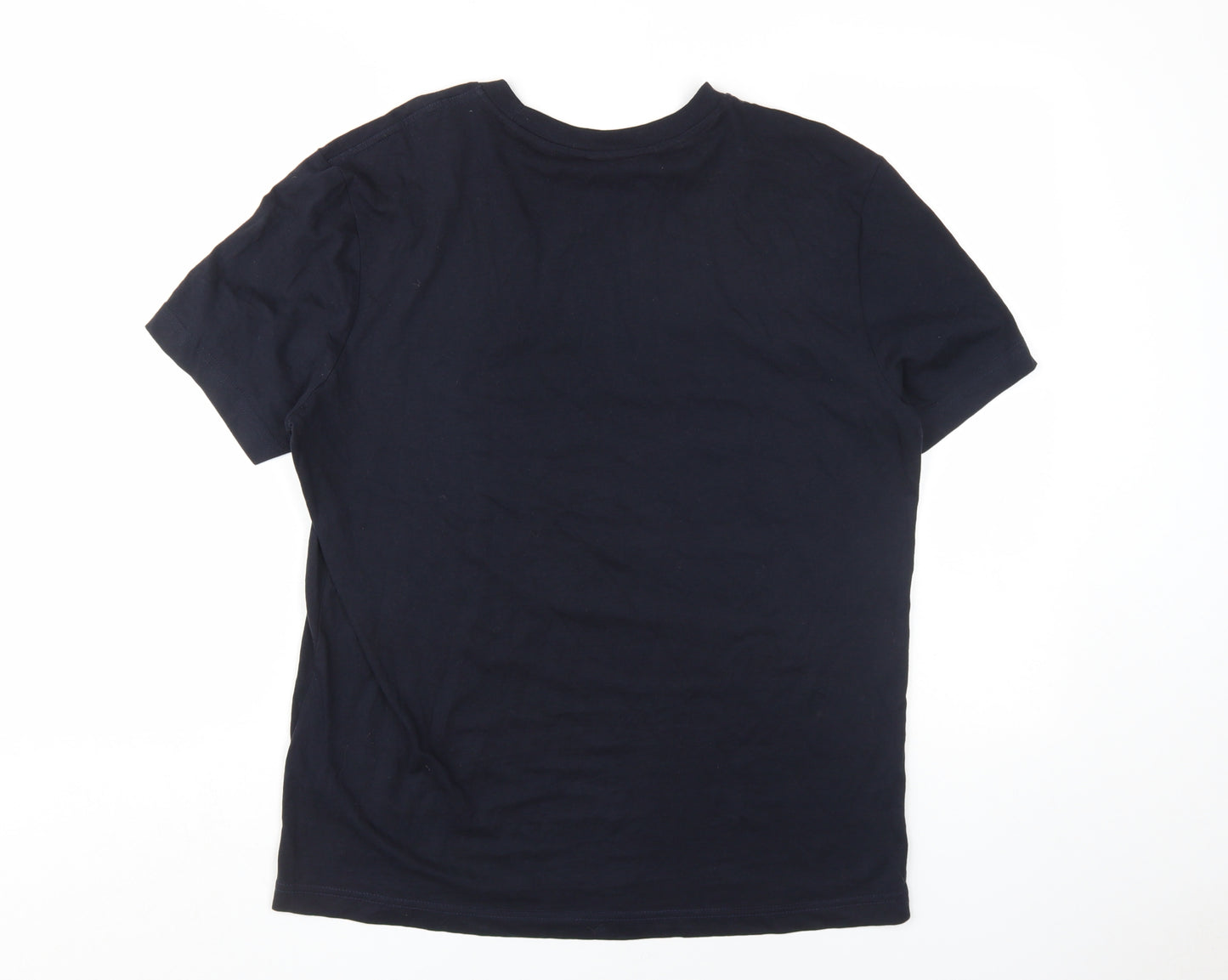 Champion Men's Black Medium Logo T-Shirt