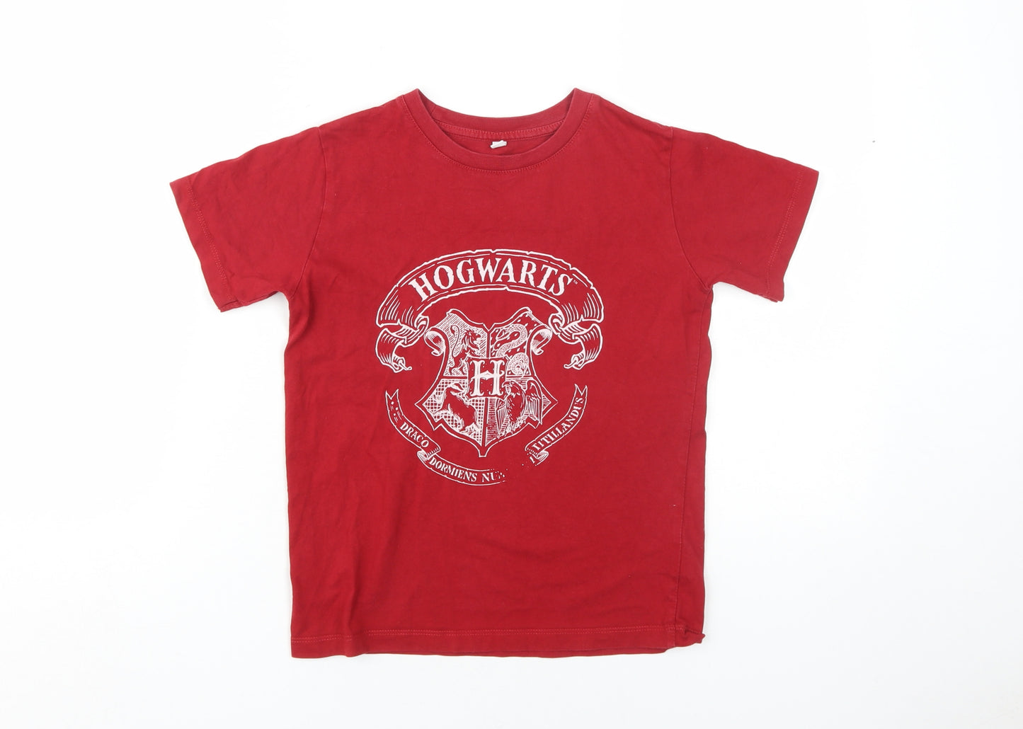 Harry Potter Girls Red Graphic T-Shirt 9-10 Years